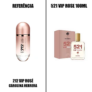 Bortoletto - Fragrância 521 Vip Rose 100ml