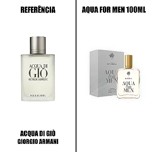 Bortoletto - Fragrância Aqua For men 100ml