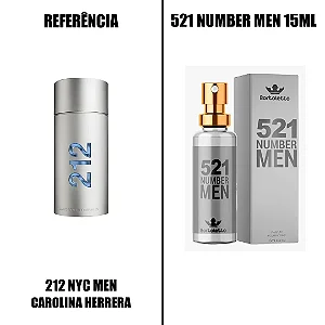 Bortoletto - Fragrância 521 Number Men 15ml