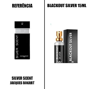 Bortoletto - Fragrância Blackout Silver 15ml