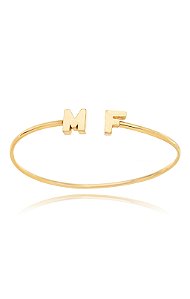 PULSEIRA BRACELETE INICIAIS