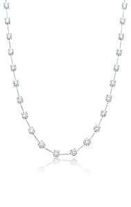 COLAR RIVIERA 4 GARRAS FIO CHAPA ESPAÇADOS 25 PONTOS