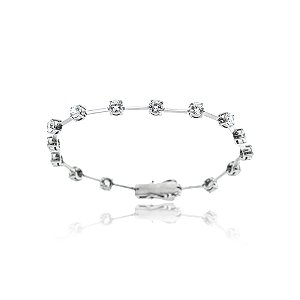 PULSEIRA RIVIERA 4 GARRAS FIO CHAPA ESPAÇADA 20 PONTOS