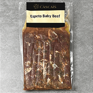Espeto Baby Beef Temperado aproximadamente 500 gramas