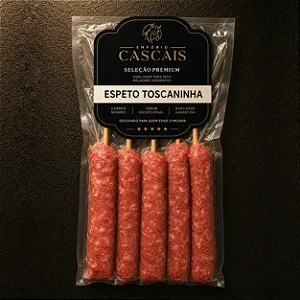 Espeto de Linguiça aproximadamente 500 gramas