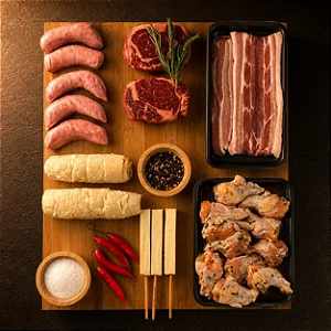 Kit 1 Churrasco para 08 Pessoas