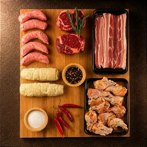 Kit Churrasco para 04 Pessoas