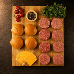 Kit Hamburguer Blend da Casa para 10 Pessoas