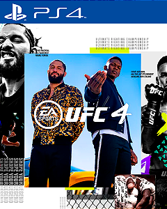 UFC 4 - Edição Padrão - PS4 - Mídia Digital