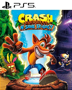 Crash Bandicoot Trilogy - PS5 - Edição Padrão - Mídia Digital
