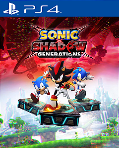 Sonic Shadows - PS4 - Edição Padrão - Mídia Digital