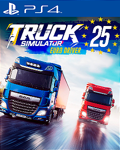 Truck Simulator 25: Euro Driver - PS4 - Edição Padrão - Mídia Digital