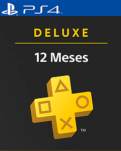 Ps Plus Deluxe - PS4 - Edição Padrão - Mídia Digital