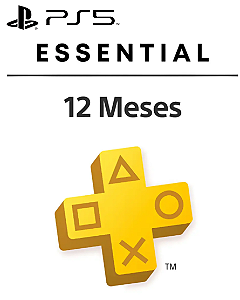 Ps Plus Essencial - PS5 - Edição Padrão - Mídia Digital