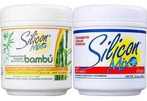 Kit Máscara Silicon Mix Avanti + Bambu 450g cada