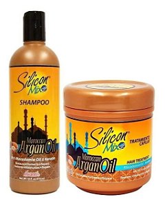 Kit Silicon Mix Óleo de Argan Shampoo 473ml + Máscara 450g