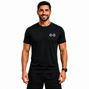 CAMISETA DRY FIT- ACADEMIA-A ALEGRIA DO SENHOR É A NOSSA FORÇA-Neemias 8:10