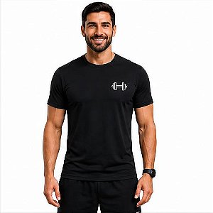 Camiseta Dry Fit Academia Cristã – Alegria do Senhor é a Nossa Força | Neemias 8:10