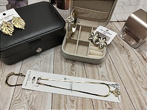 Colar Feminino Em Aço Inox Dourado