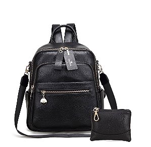 Mochila Feminina de Courino Preta