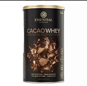 Whey Cacau Hidrolizado e Isolado 420g Zero Lactose