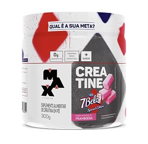 creatina titanium 7 belo 300g - max titanium