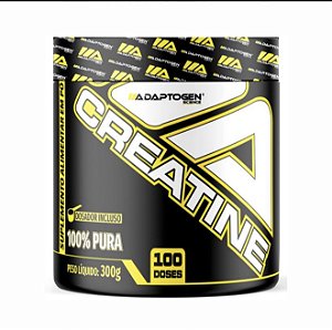 creatina platinum 100% pura - adptogen science 300g