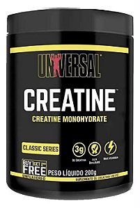 creatina monohydrate universal nutrition em po 200g