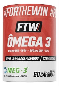 Omega 3 oleo de peixe EPA-540mg DHA-360mg Meg-pote 60 caps