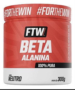 Beta Alanina 100% Pura Pote 300g - FTW