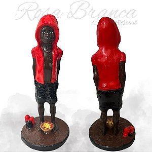 Imagem Gesso Premium - Exu Mirim - 22cm