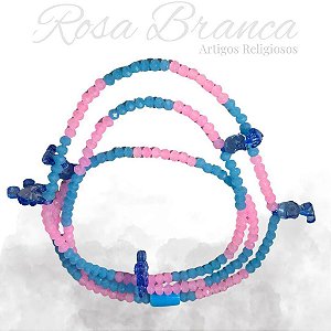 Guia Cristal Azul e rosa