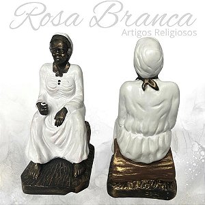 Imagem Gesso - Preta Velha Sentada