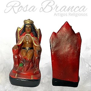 Imagem Gesso - Pomba Gira Rainha Sentada