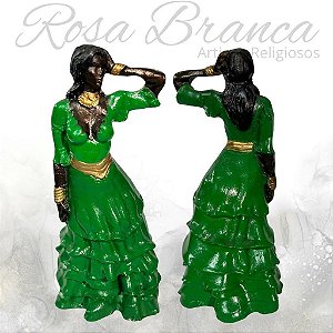 Imagem Resina Premium - Pomba Gira Cigana - 15cm