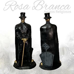 Imagem Resina Premium - Exu Caveira - 15cm