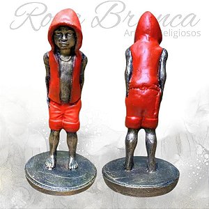 Imagem Resina Premium - Exu Mirim - 15cm