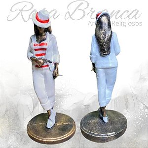 Imagem Resina Premium - Maria Navalha Calça - 15cm