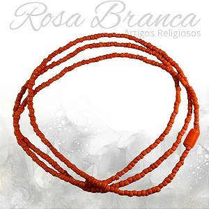 Guia de Miçangas - Laranja Com Firma