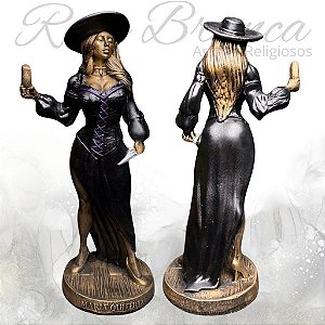Imagem Premium - Maria Quitéria - Resina - Dourado