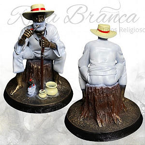 Imagem Premium - Preto velho sentado