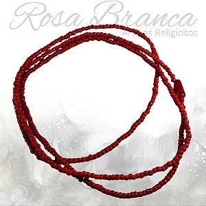 Guia de Miçangas - Vermelha Com Firma