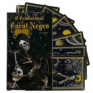 O Tradicional Tarot Negro - 22 Cartas