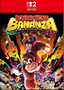 Donkey Kong Bananza Nintendo Switch 2 Mídia Digital