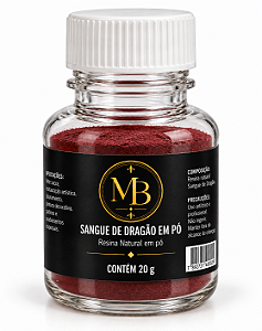 Resina Natural Sangue De Dragão Em Pó 20 Gr