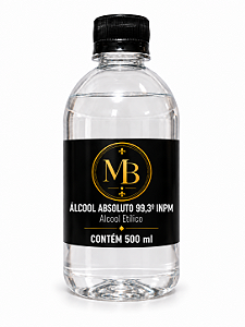 Alcool Absoluto 99,3º - 500 ML