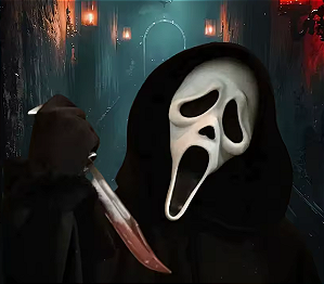 Halloween fantasma máscara assustador