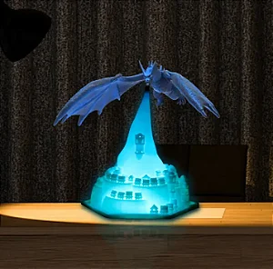 Luminária Dragão Viserion