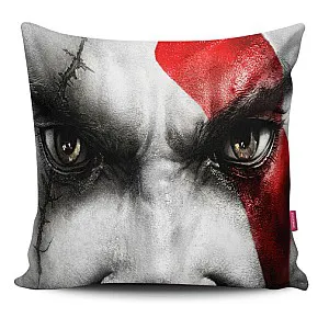 Almofada Rosto Kratos God of War 40x40
