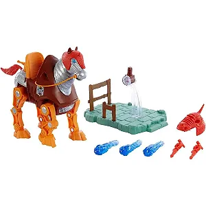 Mattel Figura de Ação Cavalo Robô Stridor 26cm